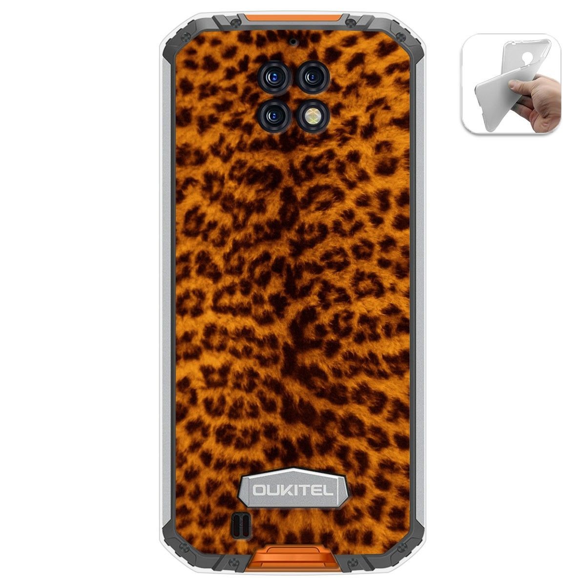 Funda Gel Tpu para Oukitel Wp6 diseño Animal 03 Dibujos