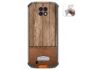 Funda Gel Tpu para Oukitel Wp6 diseño Madera 09 Dibujos