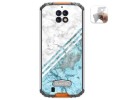 Funda Gel Tpu para Oukitel Wp6 diseño Mármol 02 Dibujos