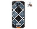 Funda Gel Tpu para Oukitel Wp6 diseño Mármol 06 Dibujos