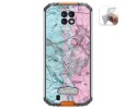Funda Gel Tpu para Oukitel Wp6 diseño Mármol 08 Dibujos