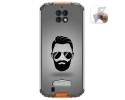 Funda Gel Tpu para Oukitel Wp6 diseño Barba Dibujos