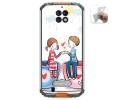 Funda Gel Tpu para Oukitel Wp6 diseño Café Dibujos