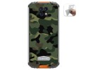Funda Gel Tpu para Oukitel Wp6 diseño Camuflaje Dibujos