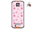 Funda Gel Tpu para Oukitel Wp6 diseño Flores Dibujos