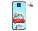 Funda Gel Tpu para Oukitel Wp6 diseño Furgoneta Dibujos