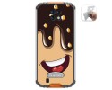 Funda Gel Tpu para Oukitel Wp6 diseño Helado Chocolate Dibujos