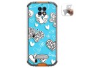 Funda Gel Tpu para Oukitel Wp6 diseño Mariposas Dibujos