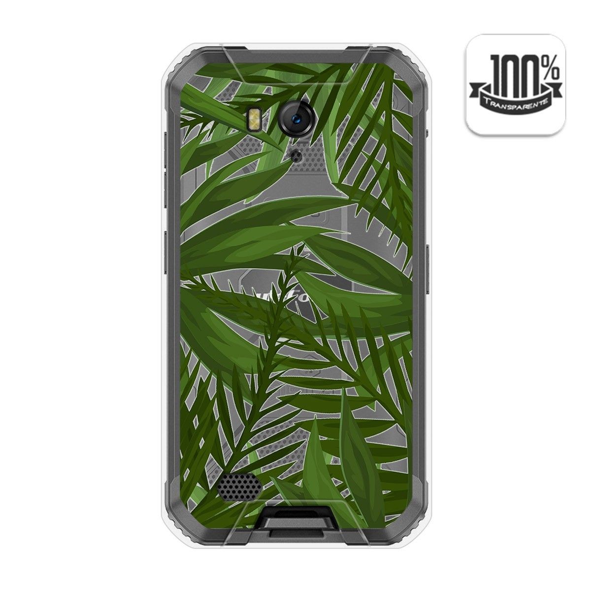 Funda Gel Transparente para Ulefone Armor X6 diseño Jungla Dibujos