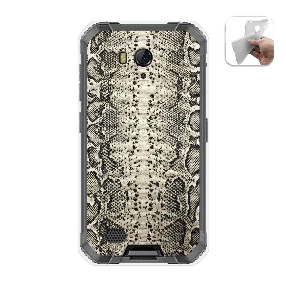 Funda Gel Tpu para Ulefone Armor X6 diseño Animal 01 Dibujos