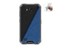 Funda Gel Tpu para Ulefone Armor X6 diseño Cuero 02 Dibujos