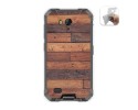 Funda Gel Tpu para Ulefone Armor X6 diseño Madera 03 Dibujos