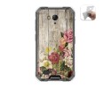 Funda Gel Tpu para Ulefone Armor X6 diseño Madera 08 Dibujos