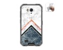 Funda Gel Tpu para Ulefone Armor X6 diseño Mármol 05 Dibujos