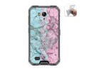 Funda Gel Tpu para Ulefone Armor X6 diseño Mármol 08 Dibujos