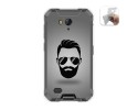 Funda Gel Tpu para Ulefone Armor X6 diseño Barba Dibujos