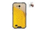 Funda Gel Tpu para Ulefone Armor X6 diseño Cerveza Dibujos