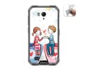 Funda Gel Tpu para Ulefone Armor X6 diseño Café Dibujos