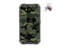 Funda Gel Tpu para Ulefone Armor X6 diseño Camuflaje Dibujos