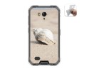Funda Gel Tpu para Ulefone Armor X6 diseño Concha Dibujos