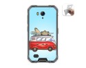 Funda Gel Tpu para Ulefone Armor X6 diseño Furgoneta Dibujos