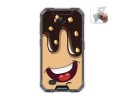 Funda Gel Tpu para Ulefone Armor X6 diseño Helado Chocolate Dibujos
