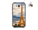 Funda Gel Tpu para Ulefone Armor X6 diseño Paris Dibujos