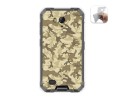 Funda Gel Tpu para Ulefone Armor X6 diseño Sand Camuflaje Dibujos