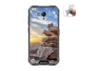 Funda Gel Tpu para Ulefone Armor X6 diseño Sunset Dibujos