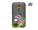 Funda Gel Transparente para Ulefone Armor X7 / X7 Pro diseño Conejo Dibujos