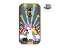 Funda Gel Transparente para Ulefone Armor X7 / X7 Pro diseño Unicornio Dibujos