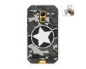 Funda Gel Tpu para Ulefone Armor X7 / X7 Pro diseño Camuflaje 02 Dibujos
