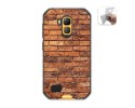 Funda Gel Tpu para Ulefone Armor X7 / X7 Pro diseño Ladrillo 04 Dibujos
