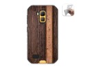 Funda Gel Tpu para Ulefone Armor X7 / X7 Pro diseño Madera 05 Dibujos