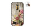 Funda Gel Tpu para Ulefone Armor X7 / X7 Pro diseño Madera 08 Dibujos
