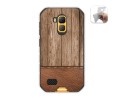 Funda Gel Tpu para Ulefone Armor X7 / X7 Pro diseño Madera 09 Dibujos