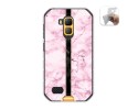 Funda Gel Tpu para Ulefone Armor X7 / X7 Pro diseño Mármol 04 Dibujos