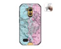Funda Gel Tpu para Ulefone Armor X7 / X7 Pro diseño Mármol 08 Dibujos
