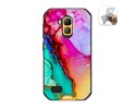 Funda Gel Tpu para Ulefone Armor X7 / X7 Pro diseño Mármol 15 Dibujos