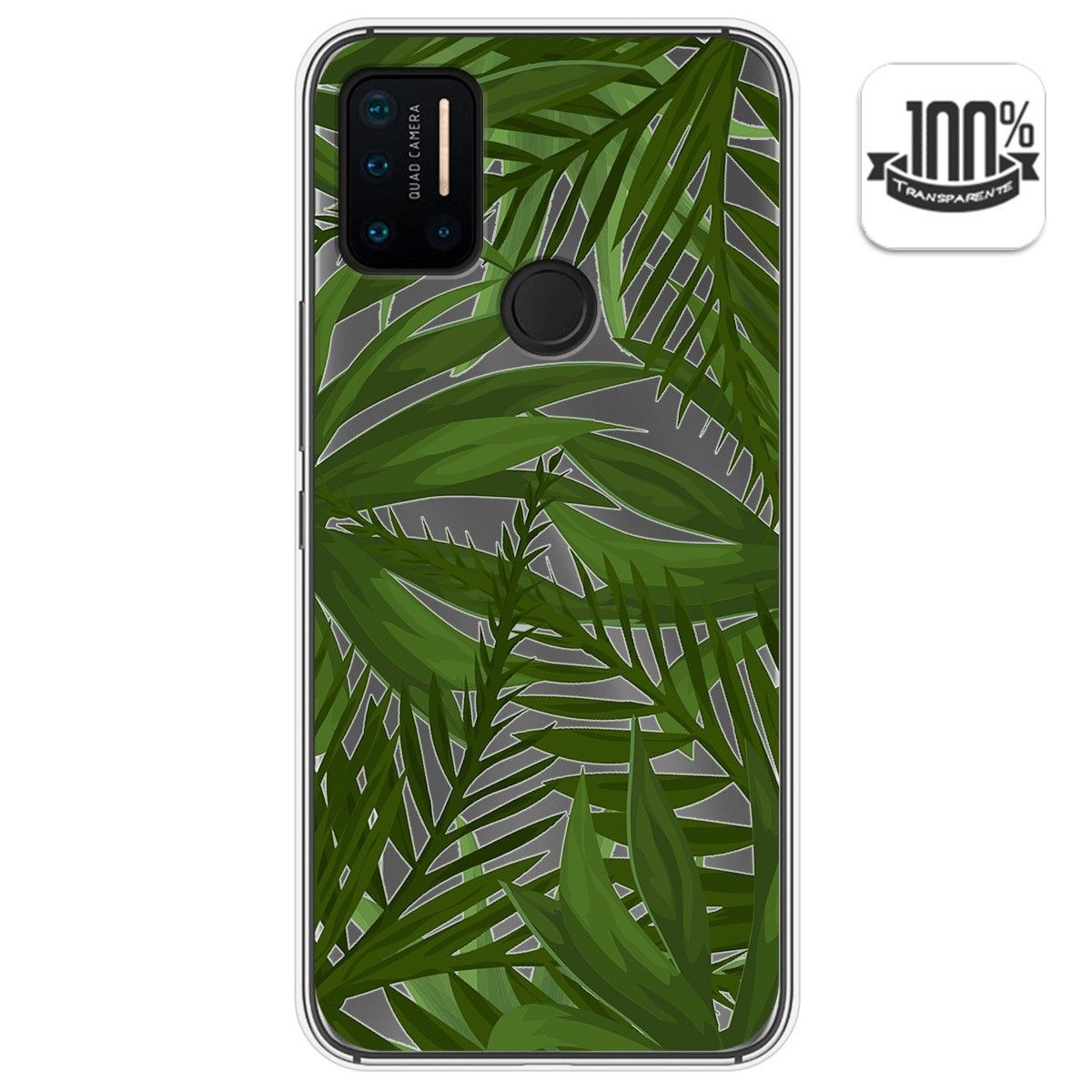 Funda Gel Transparente para Umidigi A7 Pro diseño Jungla Dibujos