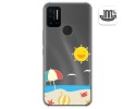 Funda Gel Transparente para Umidigi A7 Pro diseño Playa Dibujos