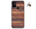 Funda Gel Tpu para Umidigi A7 Pro diseño Madera 03 Dibujos