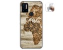Funda Gel Tpu para Umidigi A7 Pro diseño Madera 07 Dibujos