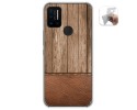 Funda Gel Tpu para Umidigi A7 Pro diseño Madera 09 Dibujos