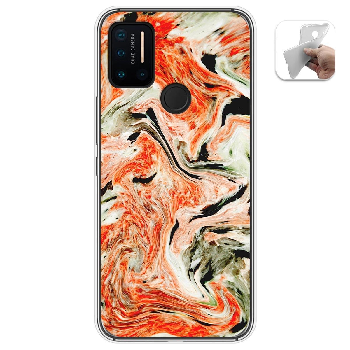 Funda Gel Tpu para Umidigi A7 Pro diseño Mármol 12 Dibujos
