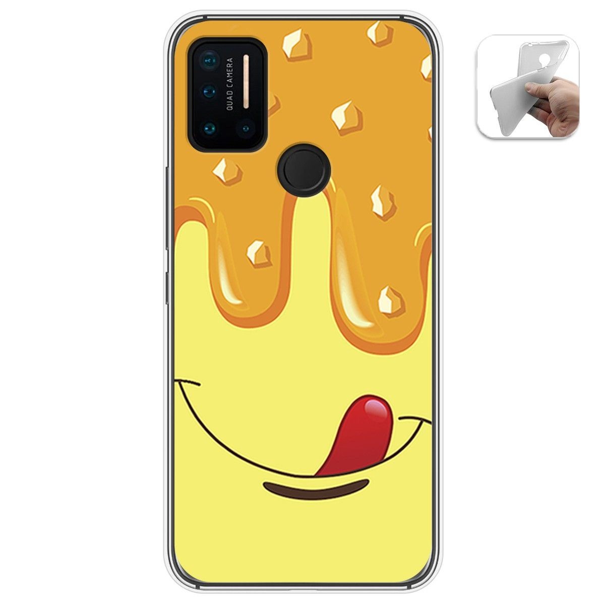 Funda Gel Tpu para Umidigi A7 Pro diseño Helado Vainilla Dibujos