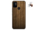 Funda Gel Tpu para Umidigi A7 Pro diseño Madera Dibujos