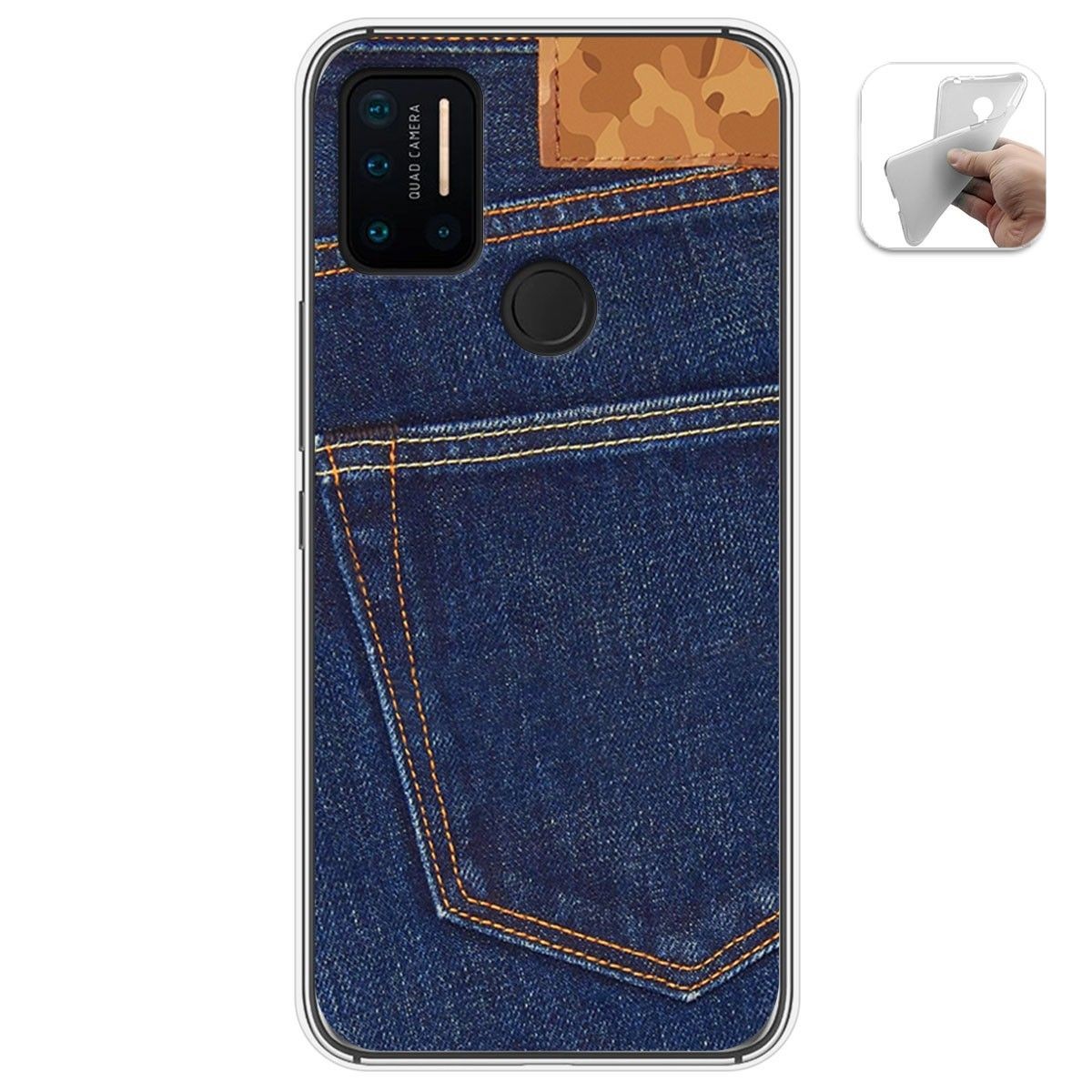Funda Gel Tpu para Umidigi A7 Pro diseño Vaquero Dibujos
