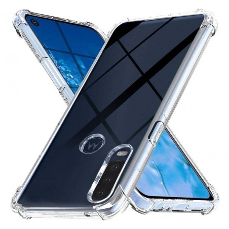 Funda Gel Tpu Anti-Shock Transparente para Motorola Moto G8