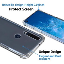 Funda Gel Tpu Anti-Shock Transparente para Motorola Moto G8 2